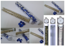 Tubes For Buttons (#PT0000/20, 26, 35mm*200mm long)