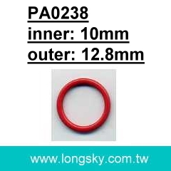 (PA0238/10mm) Nylon coated metal bra adjusters