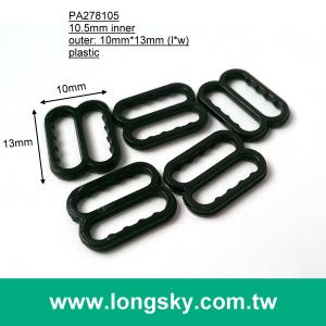 (#PA278105/10.5mm inner) plastic 8 shape corset slides with jaggy inner