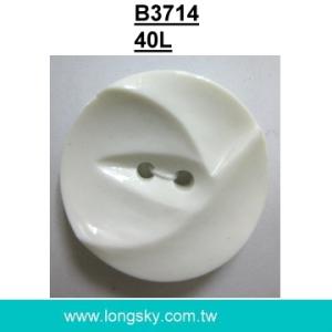 (#B3714/40L) Fashion big nylon dyeable button for overcoats