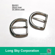 (#BK4321) 26mm inner horseshoe shape metal buckle for belt